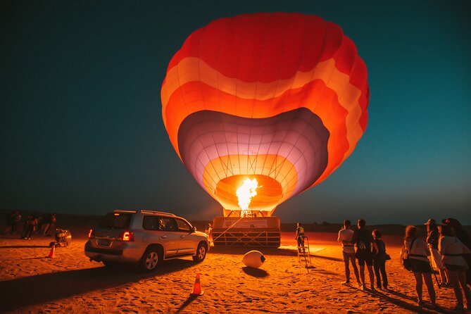 Adventure Hot Air Balloon with Buffet Breakfast & Falcon Show - Key points at a glance