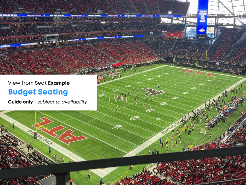 Atlanta: Atlanta Falcons NFL Game at Mercedes Benz Stadium - Pre-game atmosphere and matchday entertainment