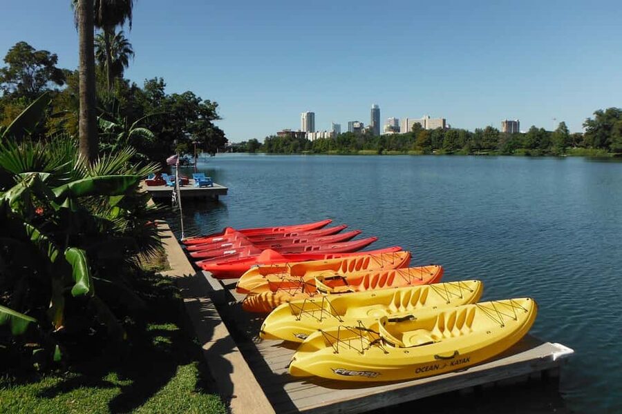 Austin: Kayak and Canoe Rental on Lady Bird Lake - Setting out on Lady Bird Lake