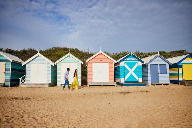 Brighton Bath Boxes & Puffing Billy & Penguin Parade 1-Day Tour - Brighton Bathing Boxes and a quick bayside start