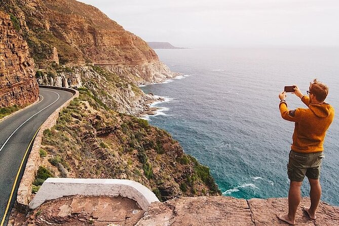 Cape Town Atlantic Helicopter Private Tour including Penguins Cape Point & Lunch - Three courses beside the water in Kalk Bay