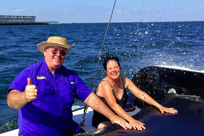 Condor Sailing Fun, Relaxing Public Dolphin & Sightseeing Cruise - Fort Pickens views and the route question