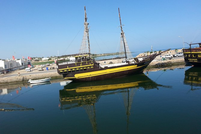 Djerba Flamingo Island Pirate Boatrip - Trip, Lunch & Pick-up - Reaching Ras Rmal, the so-called Flamingo Island