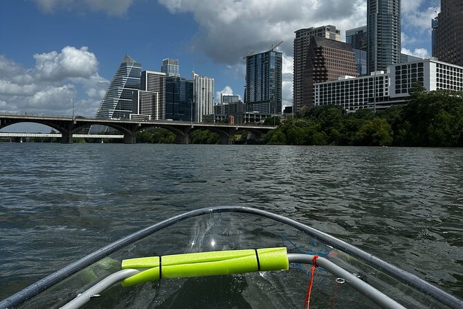 Downtown Austin Skyline Clear Kayak Tour at Lady Bird Lake - What the $55 price really covers