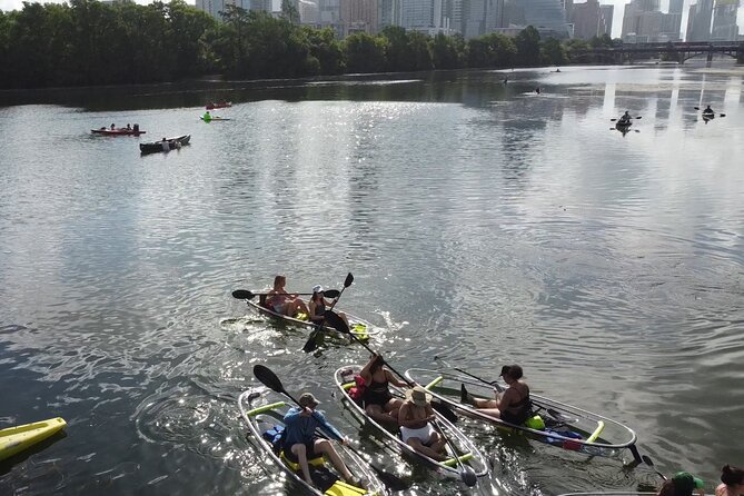 Downtown Austin Skyline Clear Kayak Tour at Lady Bird Lake - Lady Bird Lake and the Austin skyline