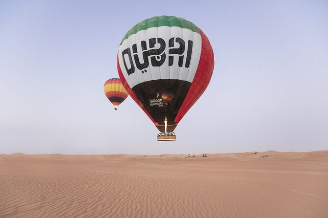 Dubai Desert By Hot Air Balloon With Falcon Show and Camel - Why the sunrise flight is the main event