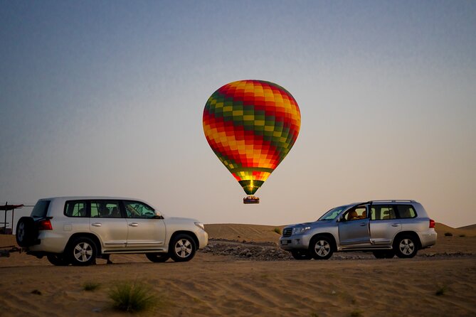 Dubai Hot Air Balloon Ride with Breakfast, Falconry & Camel Ride - The early pickup is the real commitment