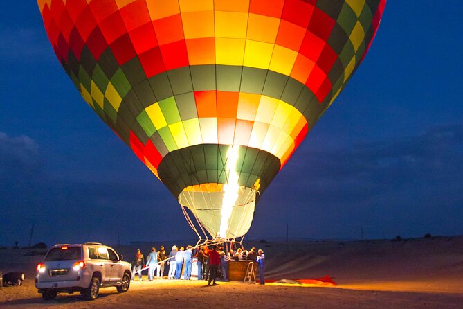 Dubai Hot Air Balloon Ride with Breakfast, Falconry & Camel Ride - Practical advice before you book