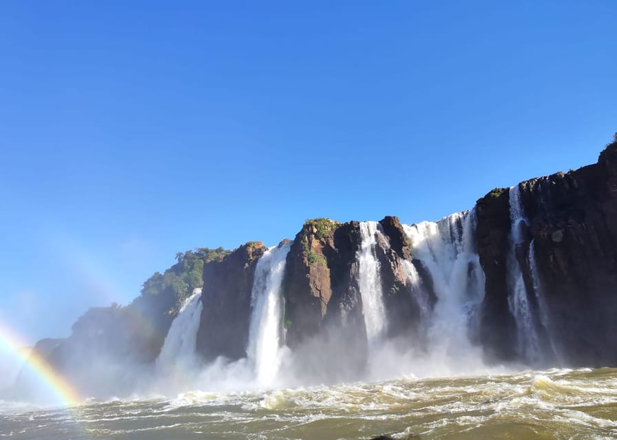 Explore Iguazu Falls and Bird Park: Complete Tour - A guided walk before the boat ride