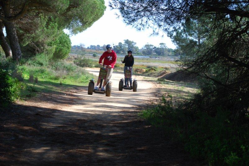 Faro: Ria Formosa Natural Park Segway Tour & Birdwatching - The meeting point and getting started