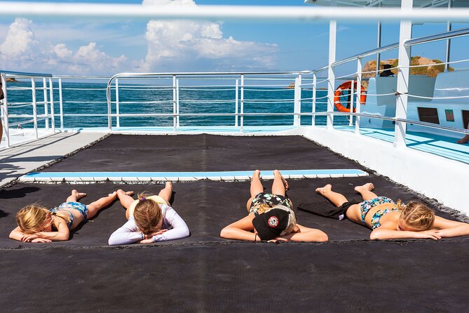 Flamingo Family Fun Catamaran Snorkel:Comfortable shaded seating - How much value do you get for $98?