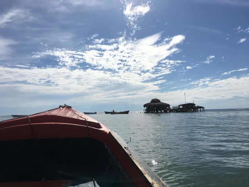 Floyd’s Pelican Bar, Ys Falls and Black River Safari Tour - Floyd’s Pelican Bar, a drink above Parottee Bay