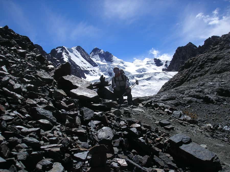 From La Paz: Condoriri Andes, Pico Austria Full Day Hiking - Arriving at Condoriri Lake at 4,600 meters