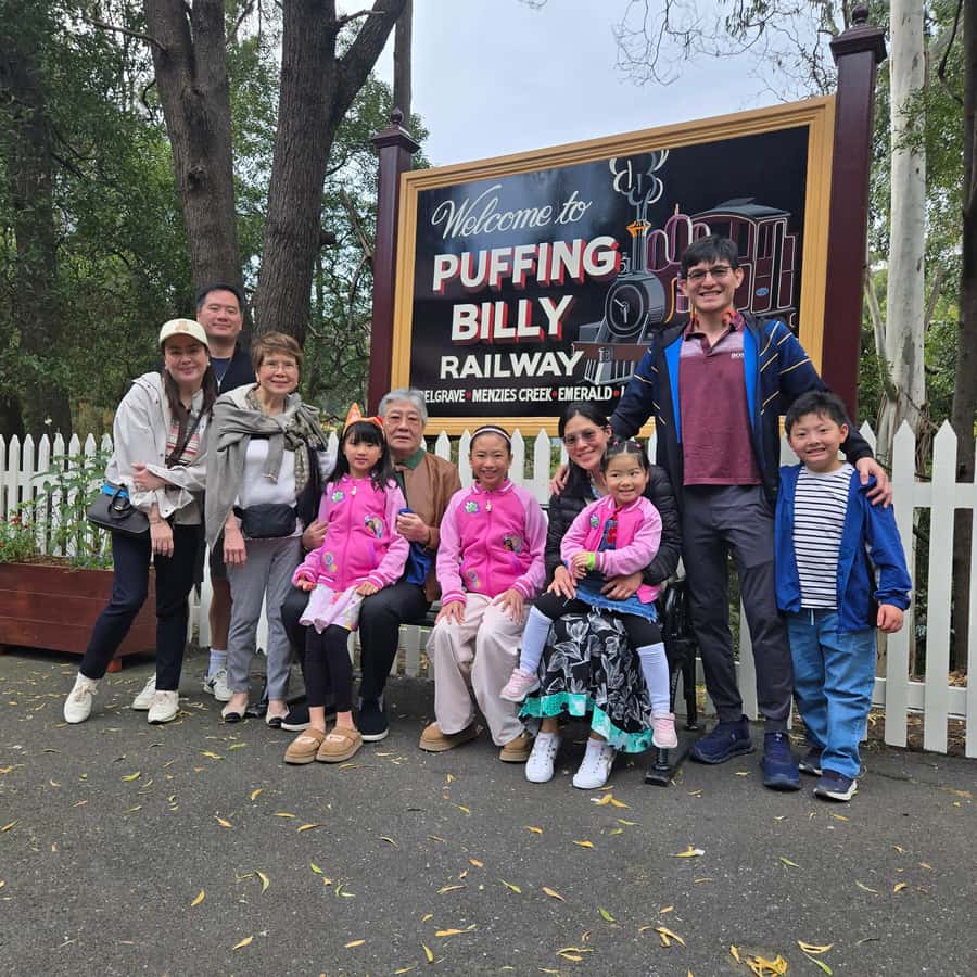 From Melbourne: Puffing Billy Private Tour - Up to 11 pax - Riding Puffing Billy from Belgrave to Emerald Lake