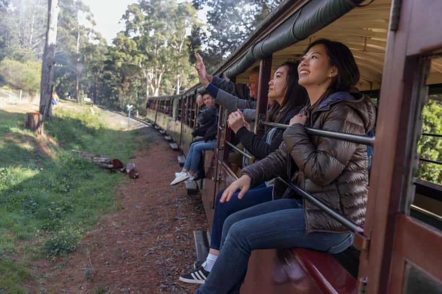 From Melbourne: Puffing Billy Steam Train & Wildlife Tour - Starting in central Melbourne