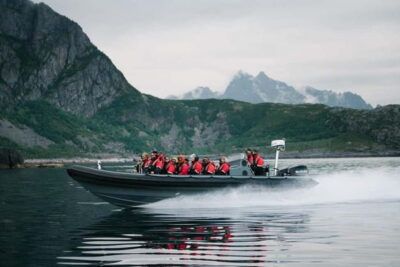 RIB Boat Lofoten Trollfjord Sea Eagle Safari