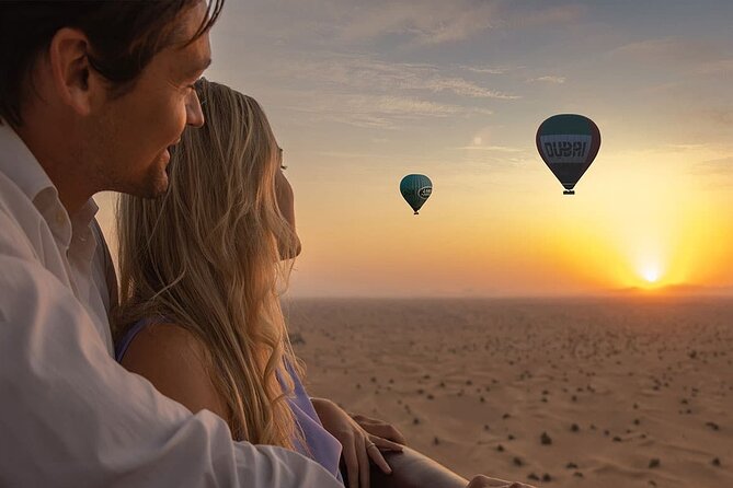 Hot Air Balloon Flight in Dubai with Breakfast, Falconry and Camel Ride - A calm ascent to 4,000 feet