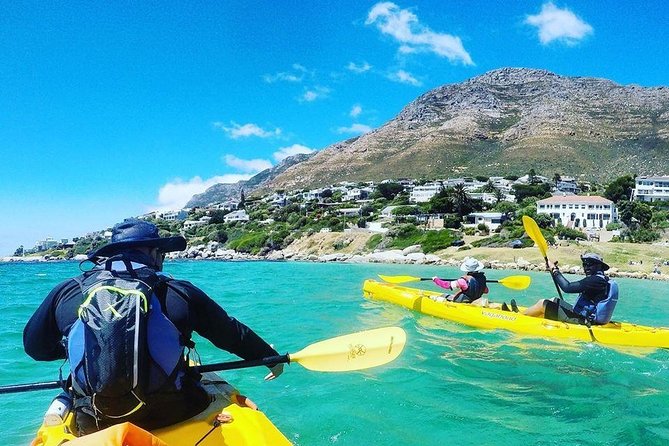 Kayak to the penguins in Simons Town - What the kayaks feel like on the water