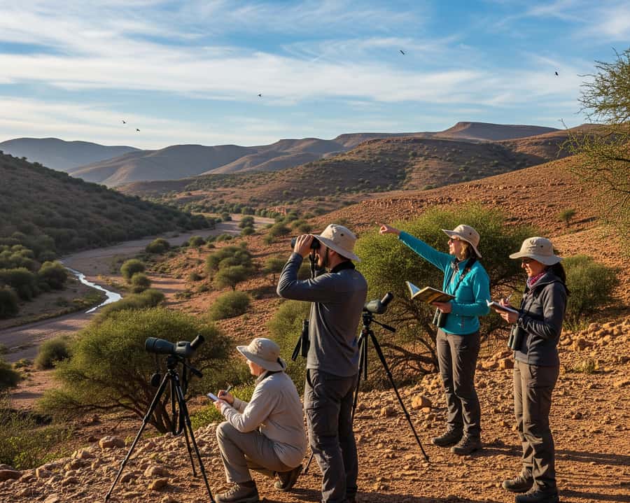 Marrakech: Ait Mizzan Valley Birdwatching Tour with Guide - A birding day with a local point of view