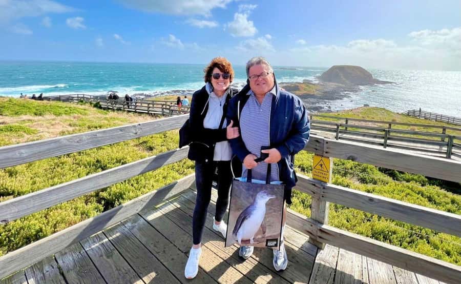 Melbourne Magic: City Highlights and Penguin Parade Tour - Walking the Nobbies boardwalk