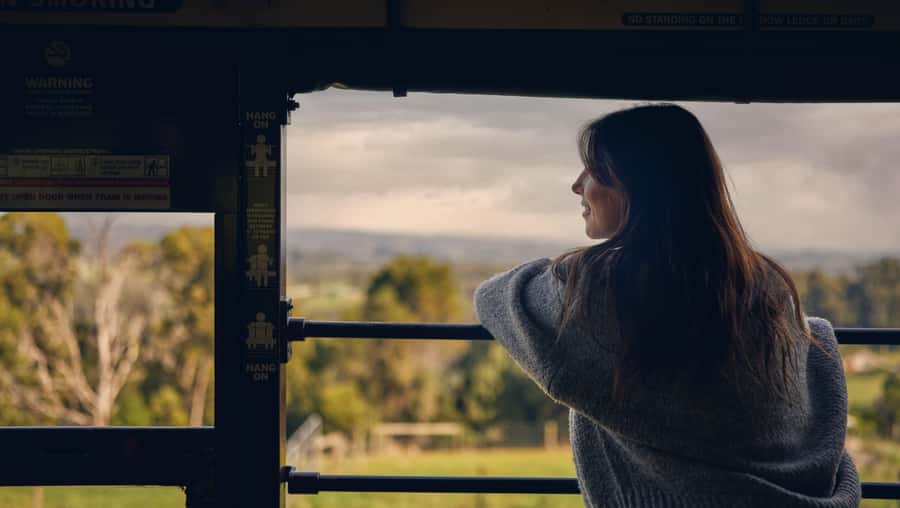 Melbourne: Puffing Billy Railway & Penguin Parade Day Tour - Walking The Nobbies before sunset