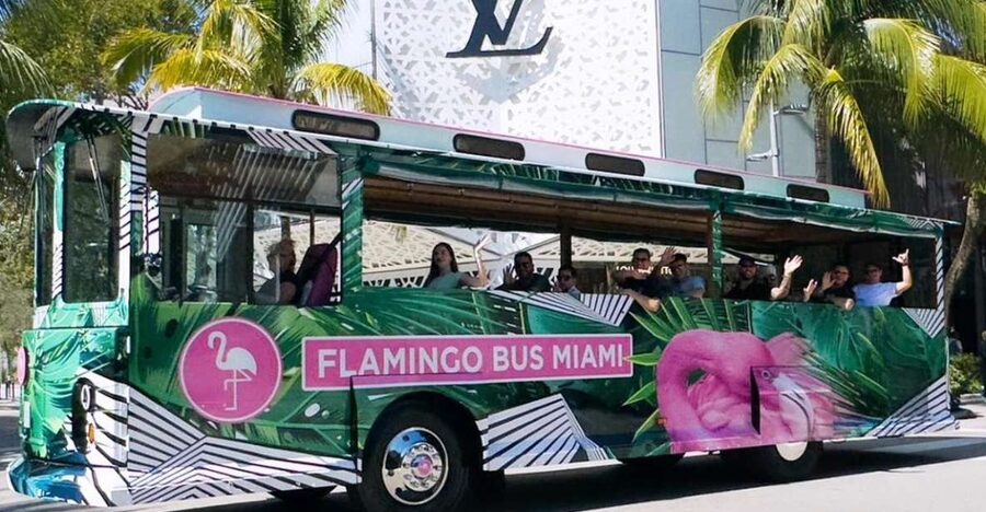 Miami Bus Tour Flamingo Open Air Trolley Bus Tours City Tour - What You Actually See in Two Hours