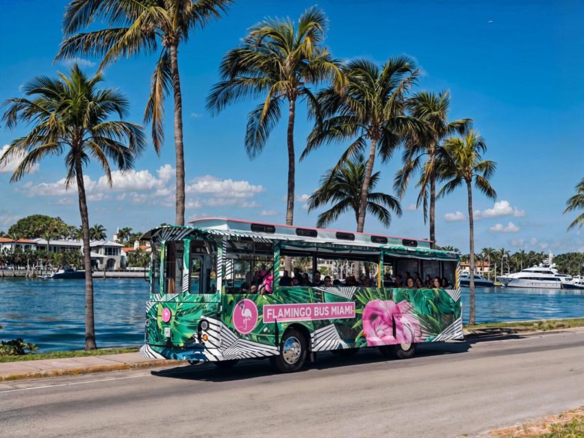 Miami Bus Tour Flamingo Open Air Trolley Bus Tours City Tour - Miami Design District: Polished Streets and High-End Shops