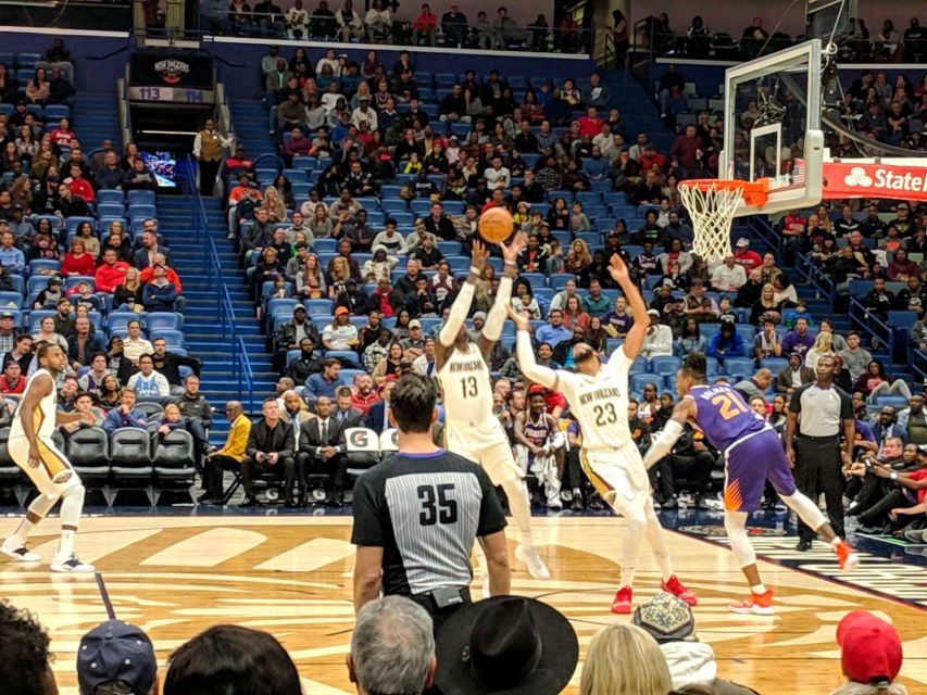 New Orleans: New Orleans Pelicans Basketball Game Ticket - Why a Pelicans game works so well in New Orleans