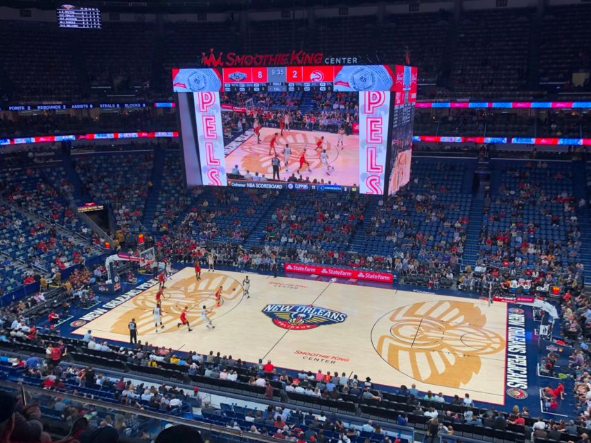 New Orleans: New Orleans Pelicans Basketball Game Ticket - What the 150-minute event feels like