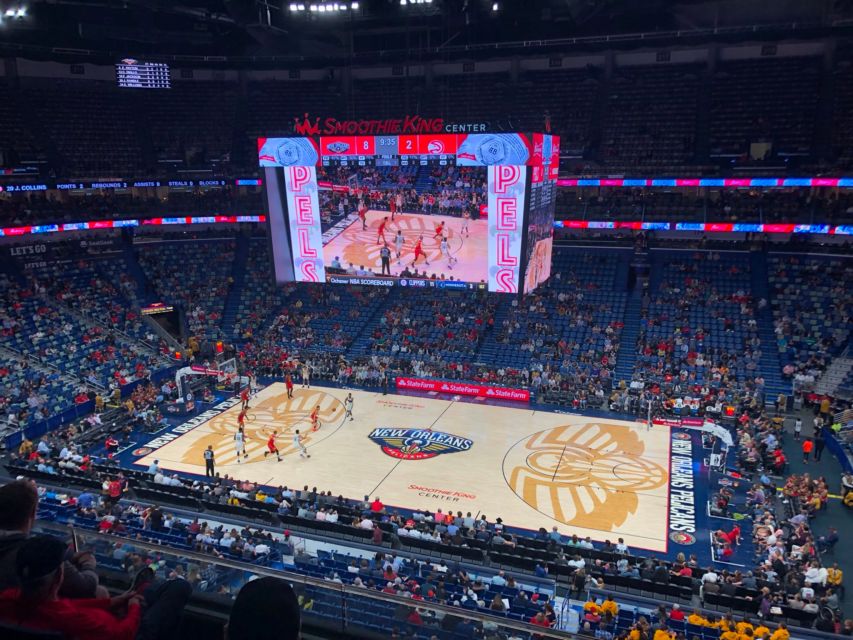 New Orleans: New Orleans Pelicans Basketball Game Ticket - Food, drinks, and the cost of the evening