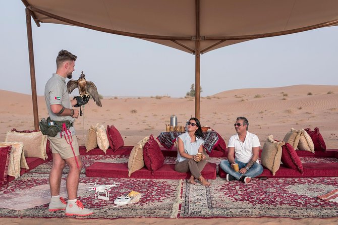 Private Falconry Experience and Nature Desert Safari in Dubai - Arriving at the Dubai Desert Conservation Reserve