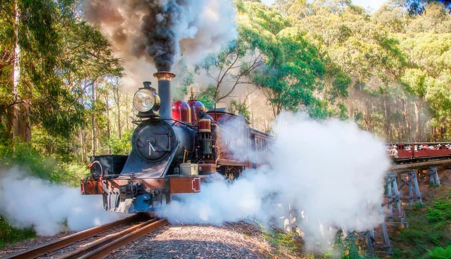 Private Tour to Dandenong Ranges & Puffing Billy Steam Train - William Ricketts Sanctuary adds a quieter note
