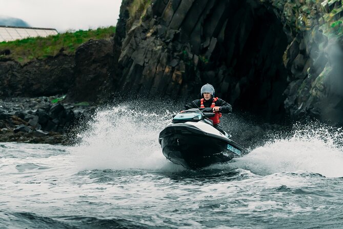 Puffin Jet ski tour in Reykjavík - Harpa and Reykjavík from a fresh angle