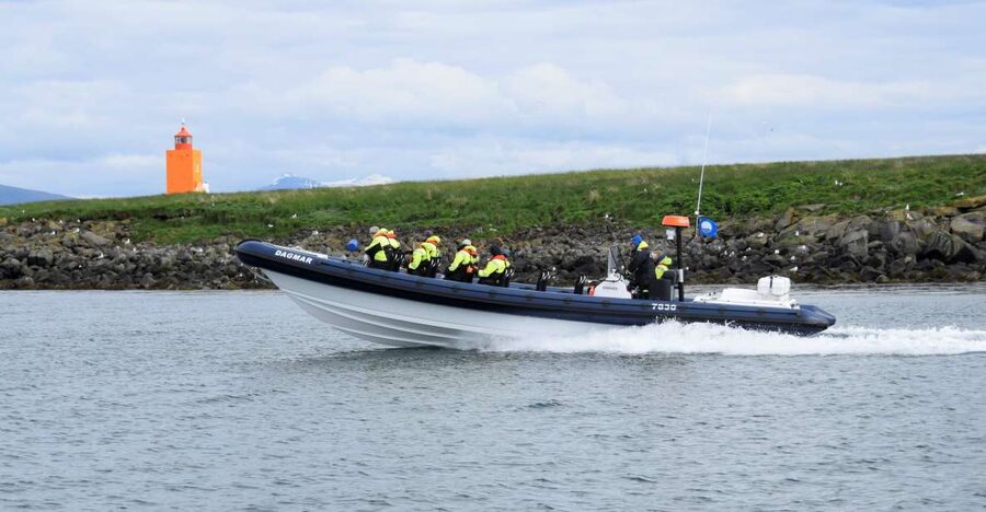 Reykjavik: Puffin Watching Tour by RIB Speedboat - What the speedboat ride feels like