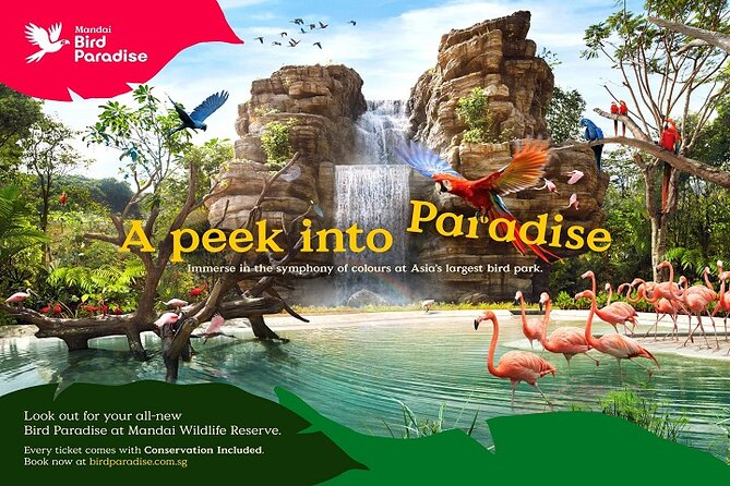 Singapore: Bird Paradise Entry Ticket - Penguin Coast and the more focused exhibits