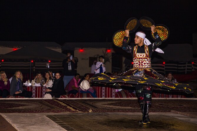Sunset Camel Trekking with Falcon Show & VIP BBQ Dinner - The 45-minute camel ride