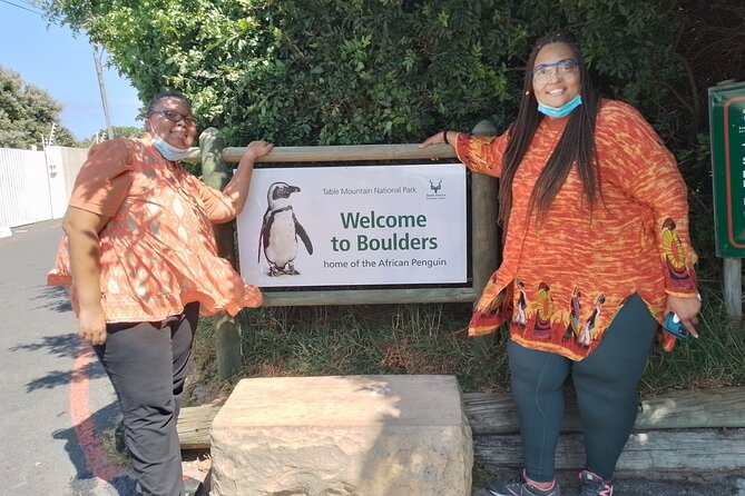 Table Mountain, Cape of Good Hope & Penguins - Noordhoek and Cape Point Vineyards add optional flavor