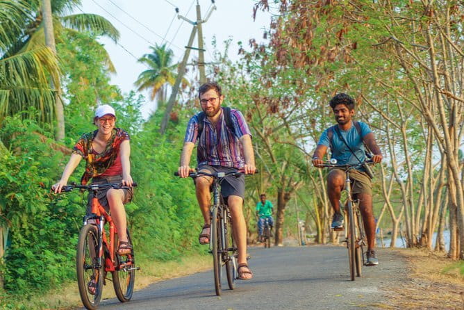 Village Bike Tour & Birdwatching - Ferry crossing to Changaram Wetlands