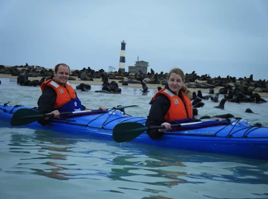 Walvis Bay: Pelican Point Kayaking Tour - Two hours beside Cape fur seals