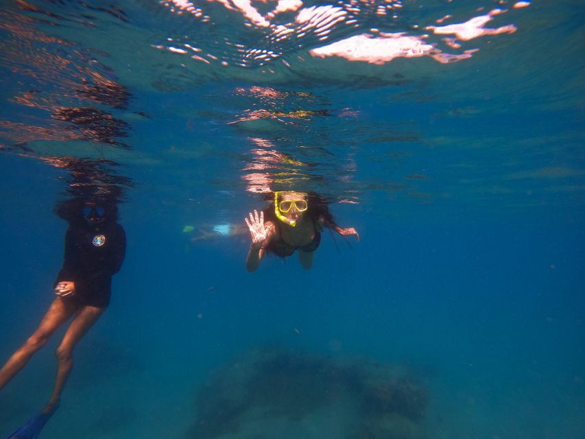 West Palm Beach: Blue Heron Bridge Guided Snorkeling Tour - The 500-foot beach walk and the swim to the reef